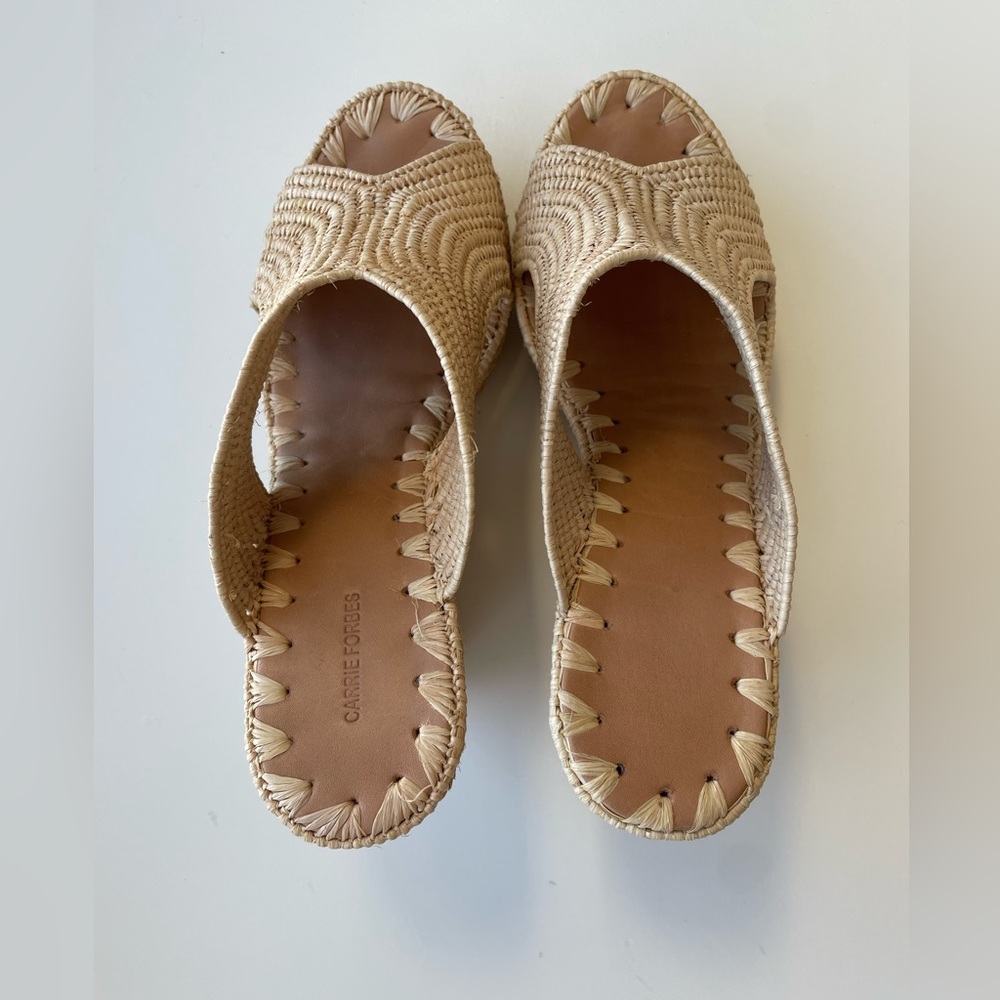 AUTHENTIC CARRIE FORBES WEDGES